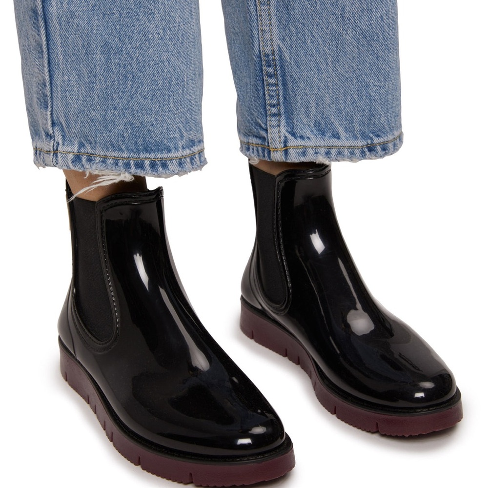 Matt & Nat Glossy Black Vegan Boots